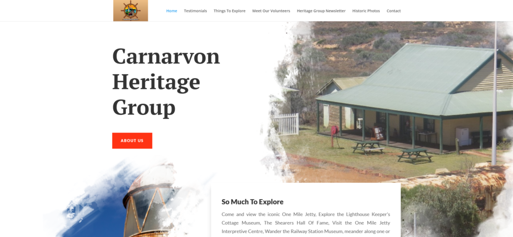 Carnarvon Heritage Group Screen Shot